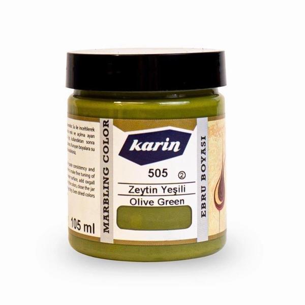 Supertrend Ebru Boyası 105 ml. 505 Zeytin Yeşili - Image 1