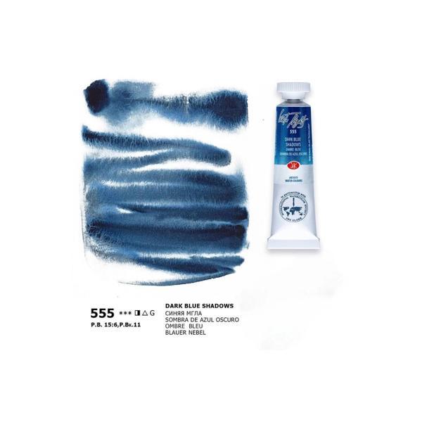 Supertrend White Nights Tüp Sulu Boya 10 ml. 555 Dark Blue Shadows - Image 1