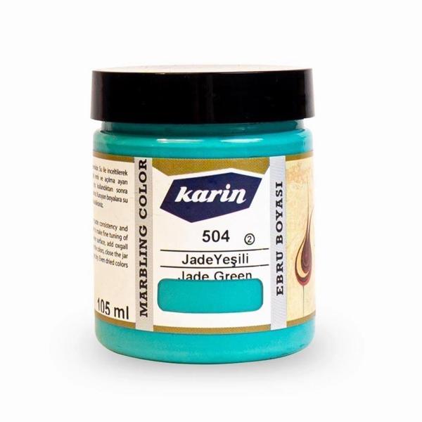 Supertrend Ebru Boyası 105 ml. 504 Jade Yeşili - Image 1