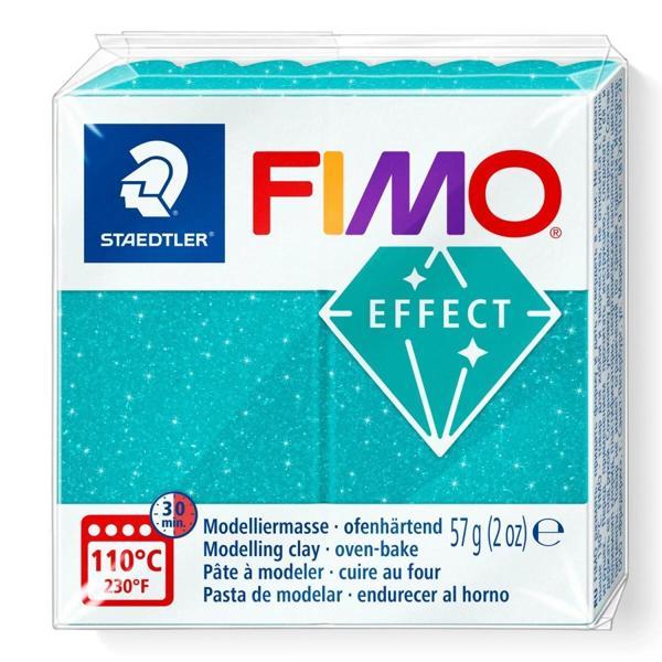 Supertrend Fimo Effect Polimer Kil 392 Galaxy Turquoise - Image 1