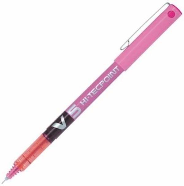Supertrend V5 Hi-Tecpoint 0.5 mm. İğne Uçlu Kalem PEMBE - Image 1