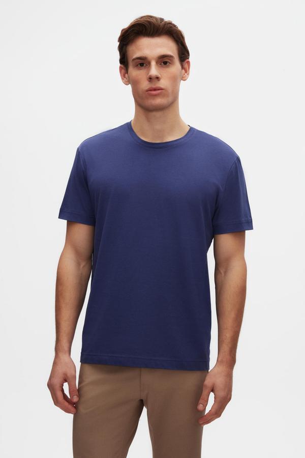 D's Damat Comfort Mor %100 Pamuk T-Shirt - Image 1