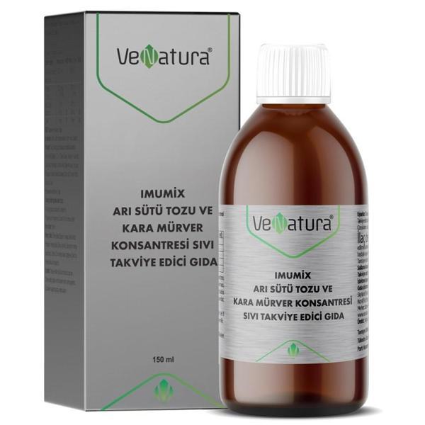 Venatura Imumix Arı Sütü Tozu ve Kara Mürver Sıvı 150ml - Image 1