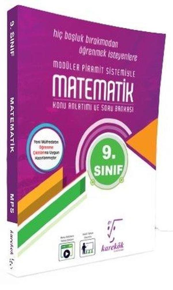 9. Sınıf Matematik Mps (Modüler Piramit Sistemi) - Karekök Eğitim Yayınları - Image 1