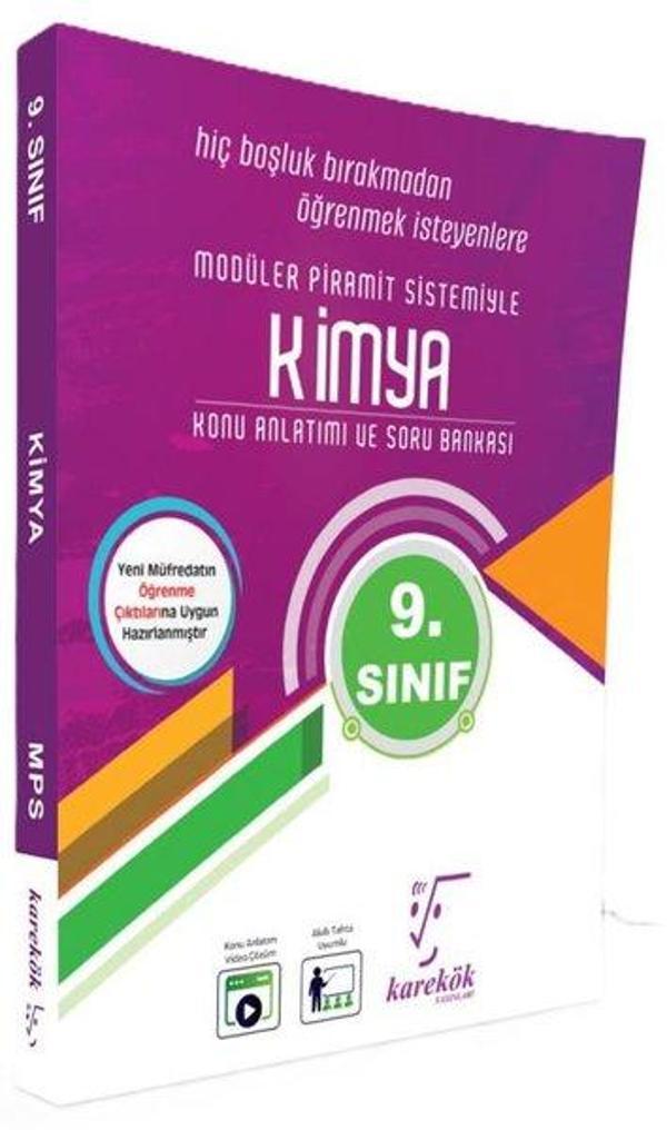 9. Sınıf Kimya Mps (Modüler Piramit Sistemi) - Karekök Eğitim Yayınları - Image 1