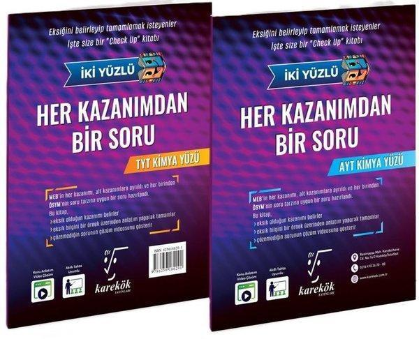 Her Kazanımdan Bir Soru TYT - AYT Kimya Soru Bankası - Karekök Eğitim Yayınları - Image 1