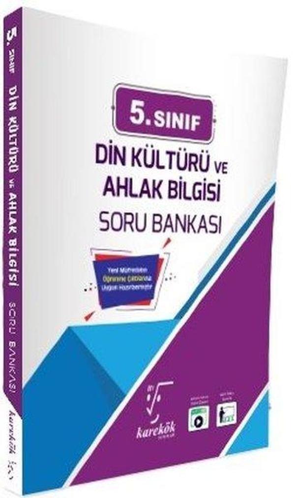 5. Sınıf Din Kültürü ve Ahlak Bilgisi Soru Bankası - Karekök Eğitim Yayınları - Image 1