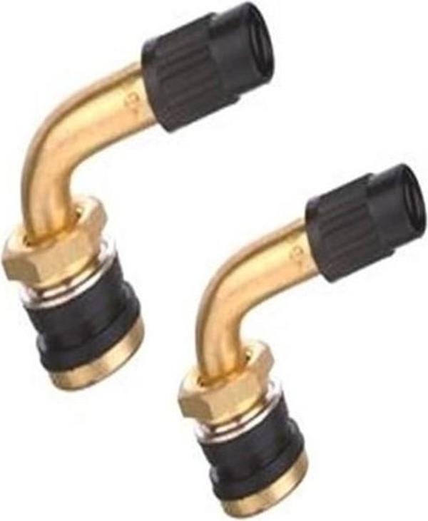 Regal Çelik Sibop Subap Seti (Eğimli) - Tüm Motosikletlere Uyumlu 2 Adet - Image 1