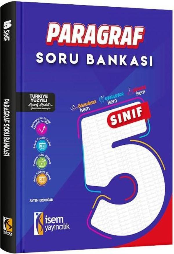 5. Sınıf Paragraf Soru Bankası 2026 - İş Bankası Kültür Yayınları - Image 1