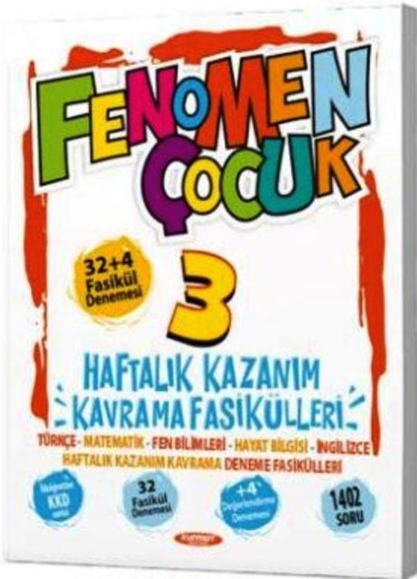 3. Sınıf Tüm Dersler Haftalık Kazanım Kavrama Fasikülleri - İş Bankası Kültür Yayınları - Image 1