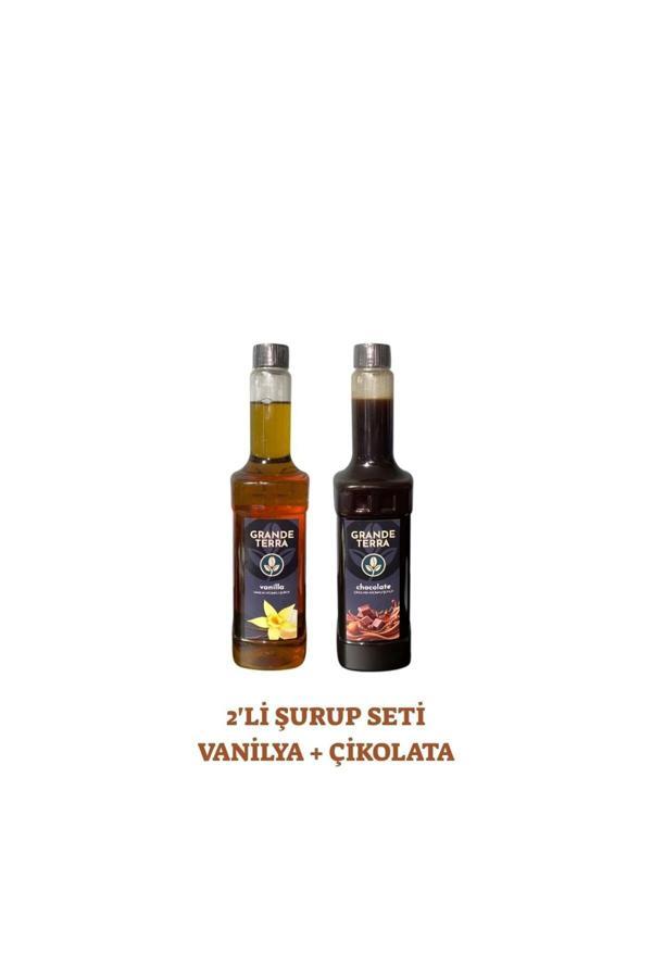 Grande Terra Çikolata + Vanilya Şurubu (2 X 750 Ml ) - Image 1