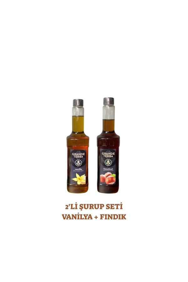 Grande Terra Fındık + Vanilya Şurubu (2 X 750 Ml ) - Image 1