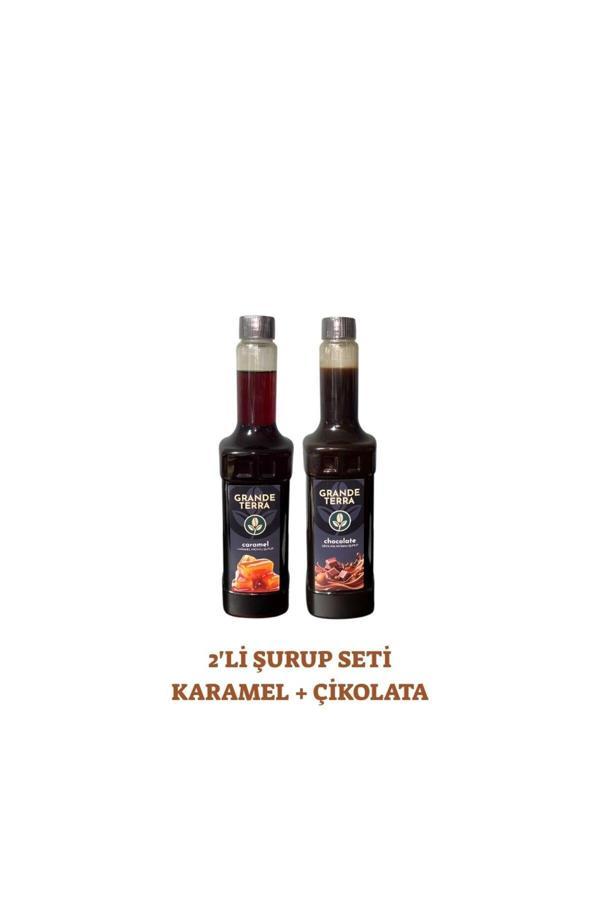 Grande Terra Karamel + Çikolata Şurubu (2 X 750 Ml ) - Image 1