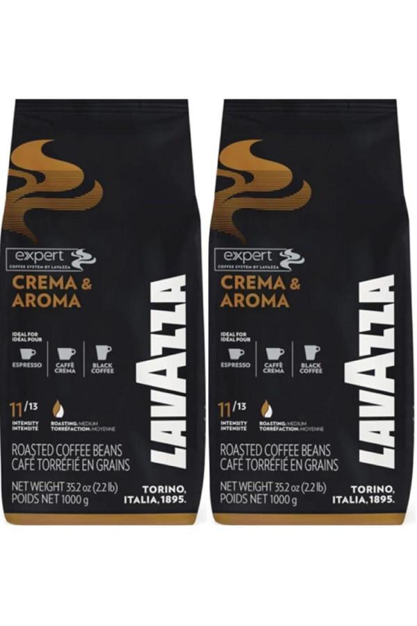 Lavazza Expert Crema E Aroma Çekirdek Kahve 2 Kg (1Kg+1Kg) - Image 1