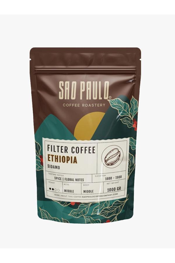 Sao Paulo Ethıopıa Fılter Coffee 1000 Gram - Image 1