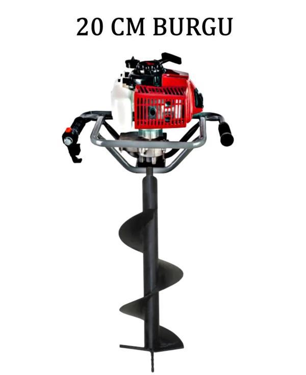 Toprak Burgu Makinesi 20 CM Burgulu - Image 1