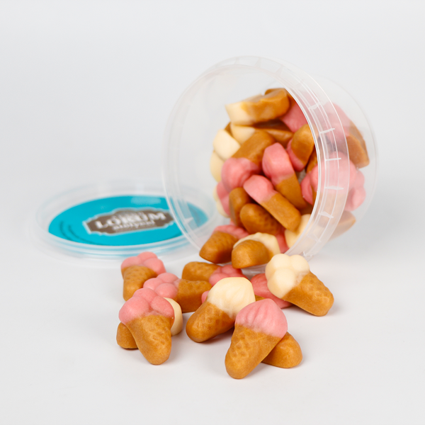 Karışık Aromalı Yumuşak Şeker (Dondurma Şekilli) 120 G  - Image 1