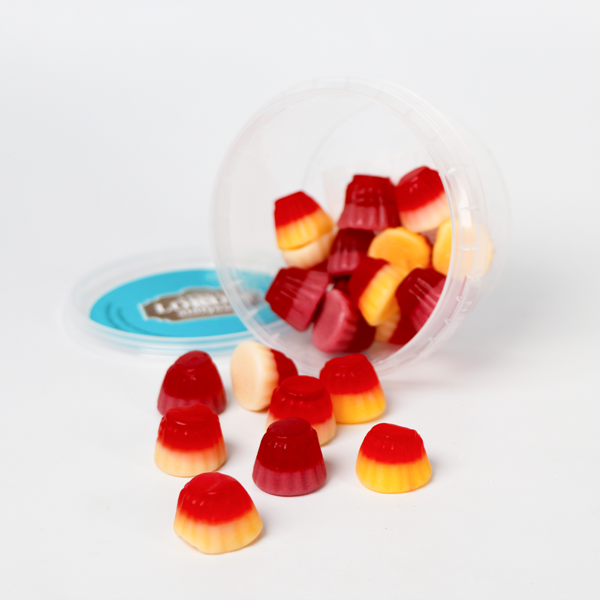 Meyve Ve Vanilya Aromalı Yumuşak Şeker (Kek Şekilli) 120 G - Image 1