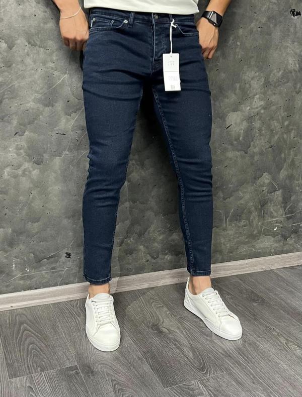 Andrew Erkek Trend Slim Fit Denim Jean Pantolon - Image 1