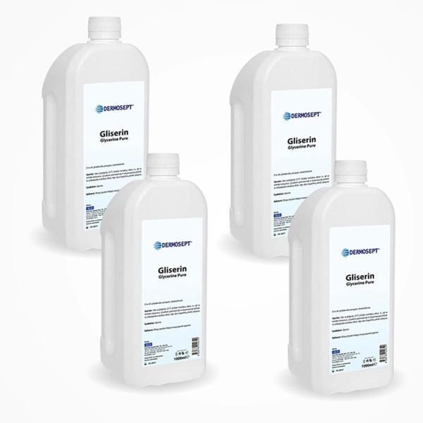 Dermosept Gliserin 1 LT - 4 Adet - Image 1