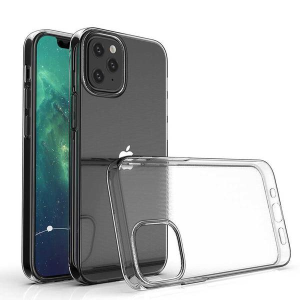iPhone 12 Mini Uyumlu KHYR Süper Silikon Kılıf-Renksiz - Image 1