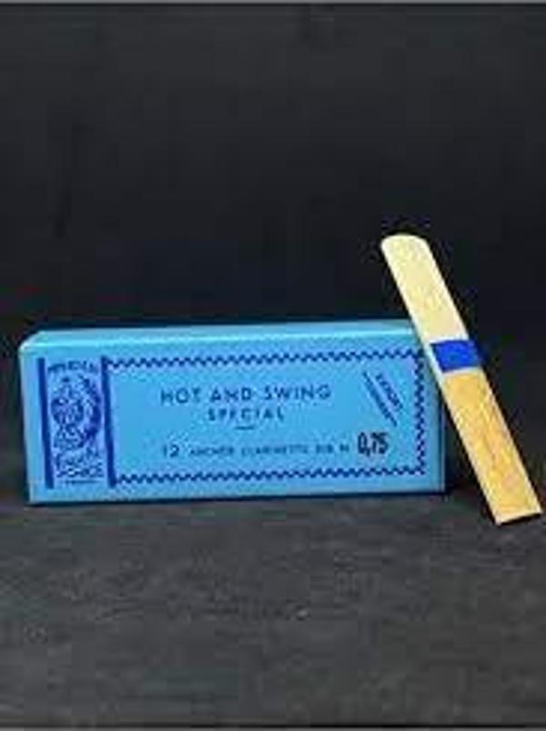 Barre Mavi Kuşak Klarnet Kamış No: 0,75  12' Li Paket - Image 1