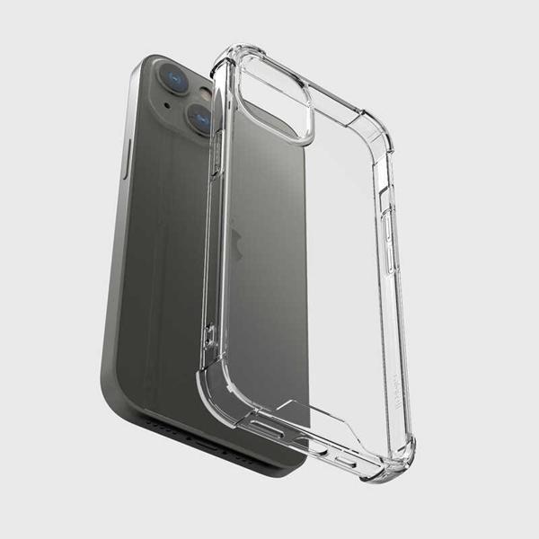 iPhone 13 Uyumlu KHYR Kamera Korumalı Nitro Anti Shock Silikon-Renksiz - Image 1