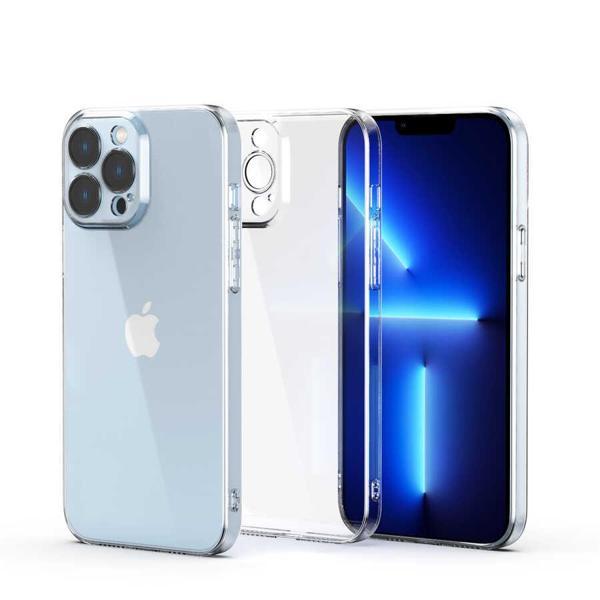 iPhone 12 Pro Max Uyumlu KHYR Fizy Kılıf-Renksiz - Image 1