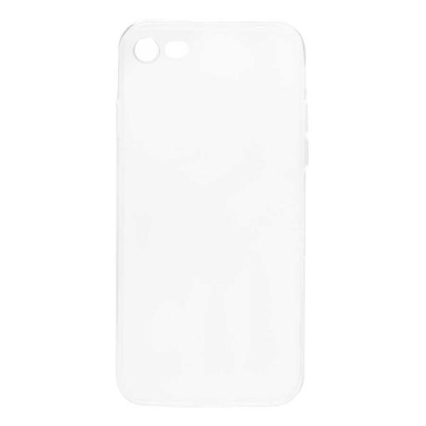 iPhone SE 2022 Uyumlu KHYR Süper Silikon Kılıf-Renksiz - Image 1