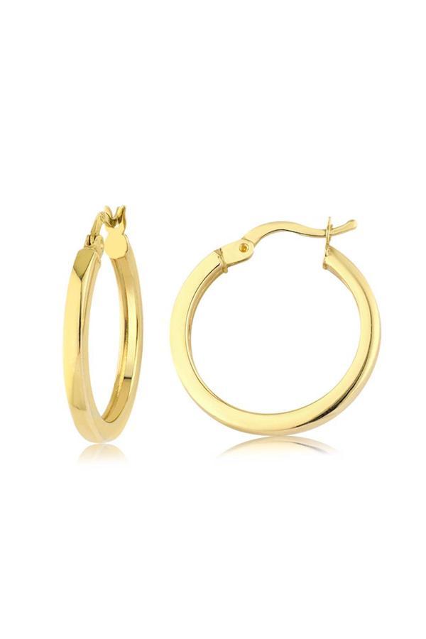 Bilezikci 2 Cm. Çaplı 14 Ayar Altın Halka Küpe - Image 1