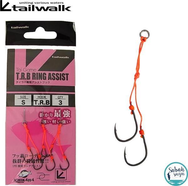 Tailwalk T.R.B Çiftli Tai Rubber Assist İğne #S (3 Adet) - Image 1
