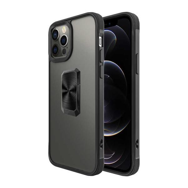 iPhone 12 Pro Uyumlu KHYR V-Bax Kılıf-Siyah - Image 1