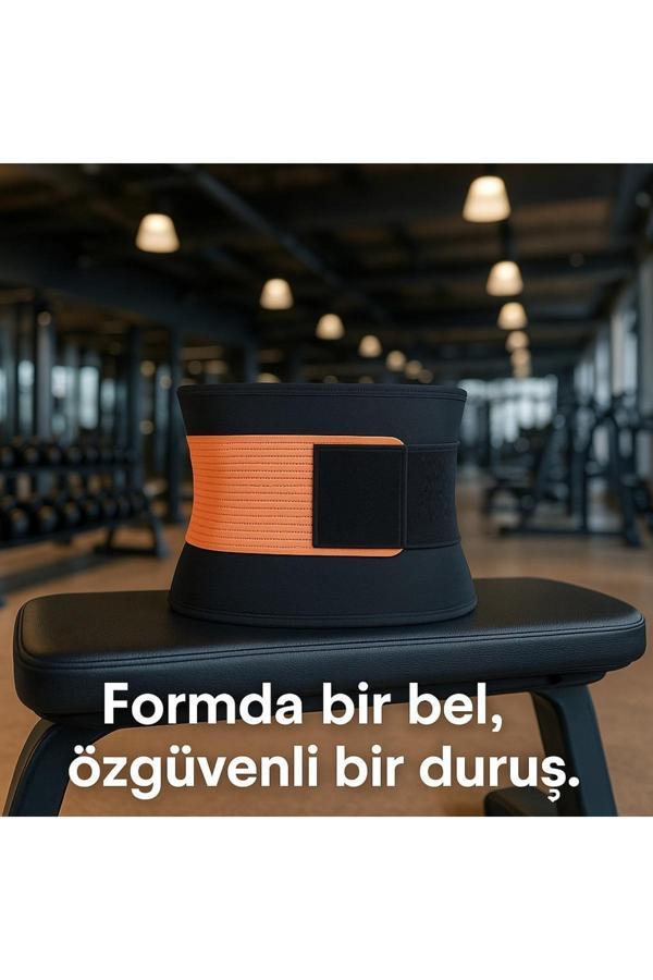 Ogonline Termal Sauna Unisex Korse Bel Göbek Zayıflatıcı Terletici Kemeri Inceltici Korse - Image 1