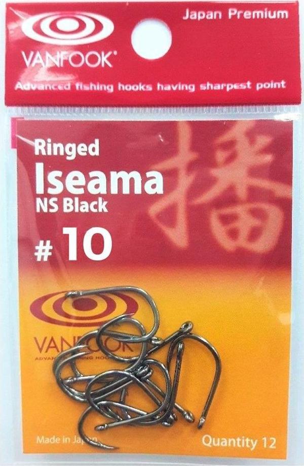 Vanfook Ringed Iseama Delikli İğne NS Black #10 - Image 1