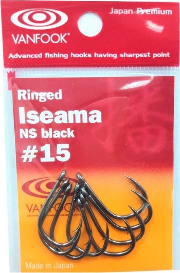 Vanfook Ringed Iseama Delikli İğne NS Black #15 - Image 1