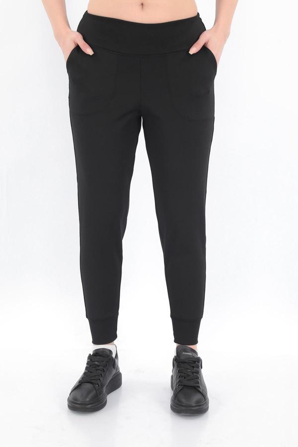 Ogonline Yüksel Bel Rahat Kalıp Tayt - Hamile Taytı / İspanyol Paça / Spor Taytı / Jogger Tayt - Image 1