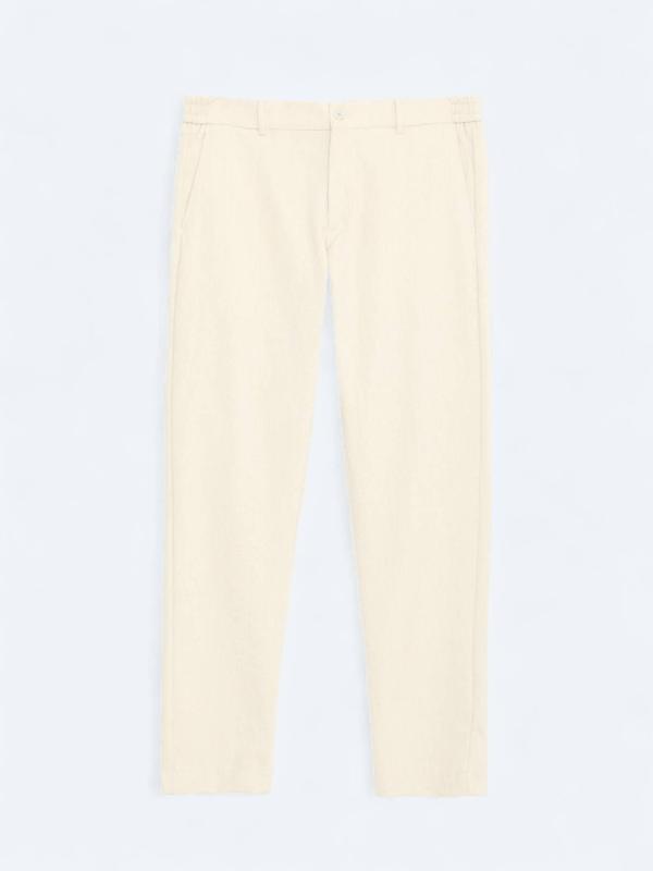 Bej Dokuma Jogging Fit Casual Pantolon - Image 1