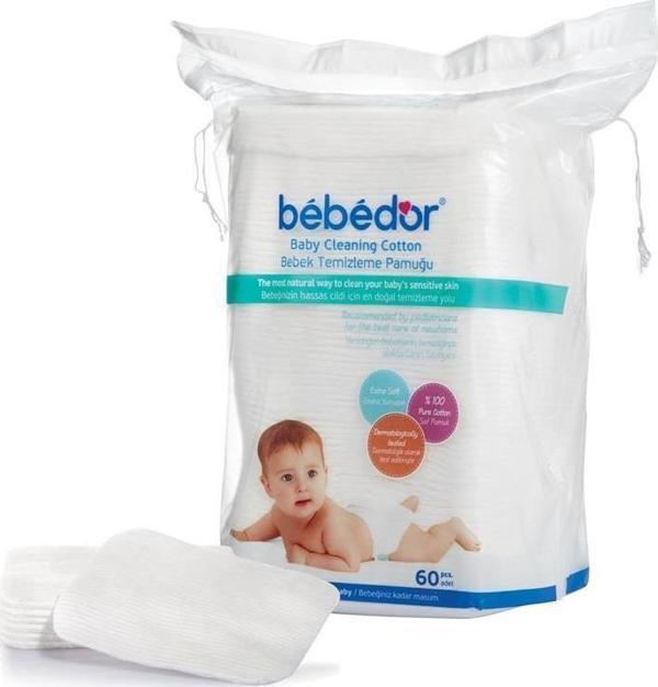 Bebedor Bebek Temizleme Pamuğu 60'lı - Image 1