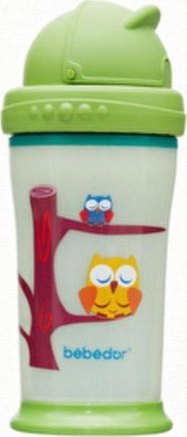 Bebedor Karanlıkta Parlayan Pipetli Bardak 240ml - Image 1