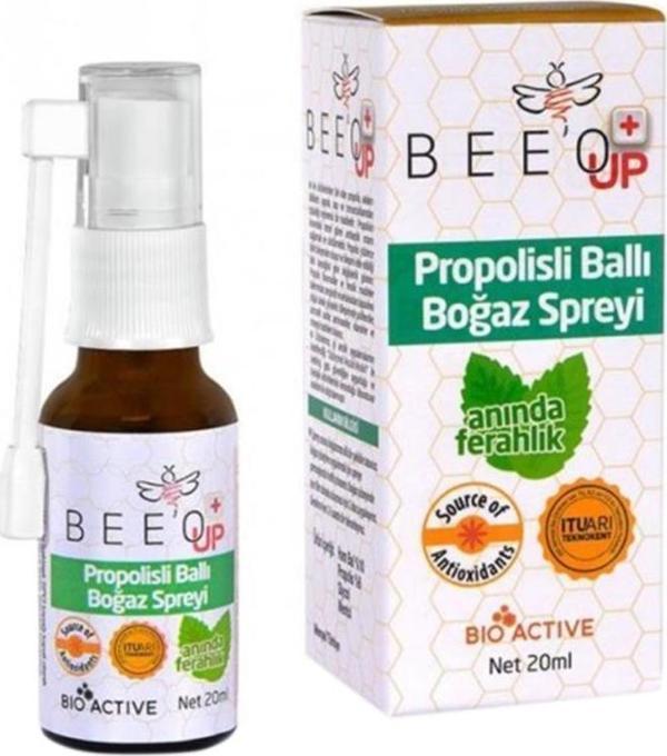 Bee'o Up Propolisli Ballı Boğaz Spreyi 20 ml - Image 1