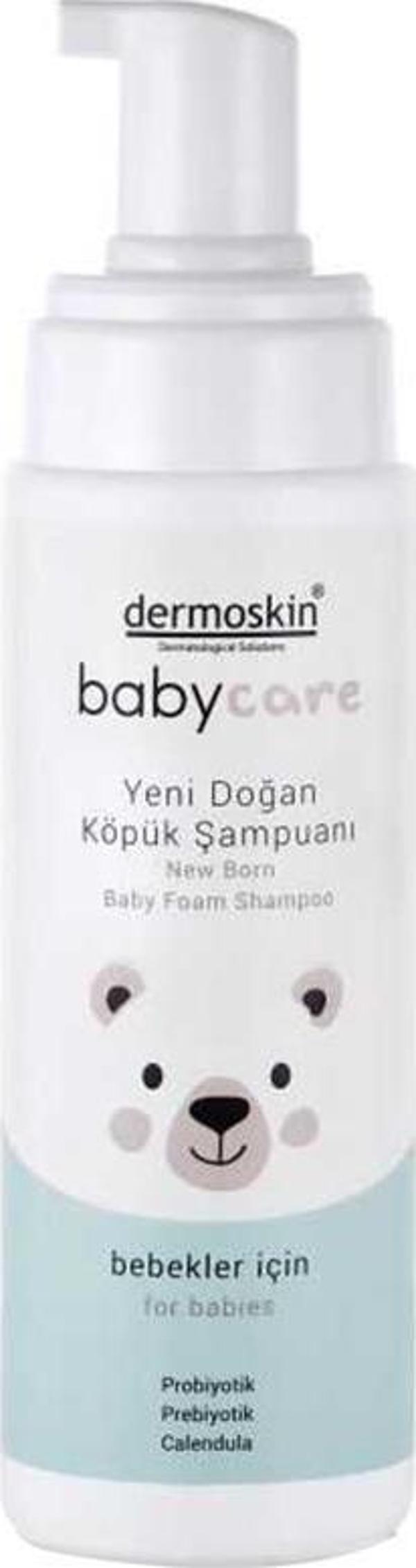 Dermoskin Babycare Yenidoğan Köpük Şampuanı 200 ml - Image 1