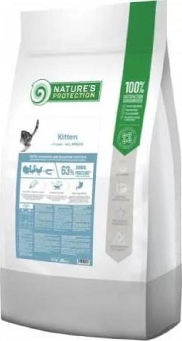 Nature's Protection Düşük Tahıllı Kümes Hayvanlı Yavru Kedi Maması 18 kg - Image 1