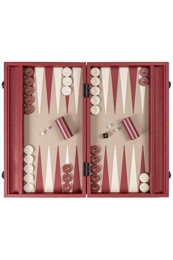 LÜKS DERİ TAVLA - STRAWBERRY - Image 1