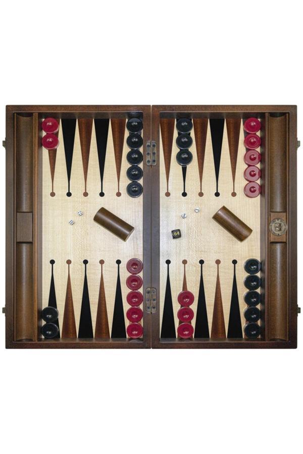 Premium Tavla Seti/ Maple-brown - Image 1