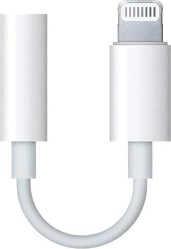 Sesatech Apple Uyumlu Iphone Kablolu Kulaklık Çevirici Adaptör Lightning To Headphone Jack Dönüştürücü - Image 1
