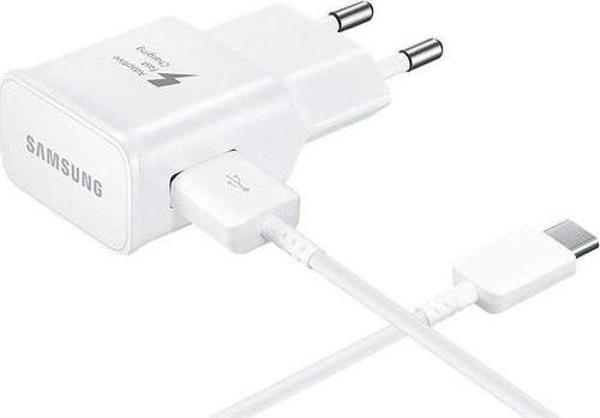 Sesatech Samsung Uyumlu TA20 Adaptec Fast Charge. Hızlı Seyahat Şarjı Micro Çıkışlı Beyaz - Image 1