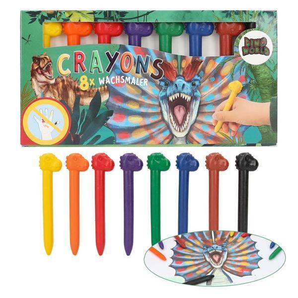 TOP Model Mini Dino Başlıklı Pastel Boya 12177 - Image 1