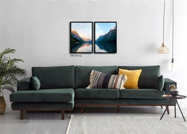 Çerçeveli Doku Efektli Tablo Seti 105x70 cm - Image 1