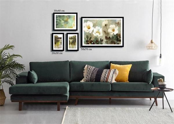 Çerçeveli Doku Efektli Tablo Seti 120x65 cm - Image 1
