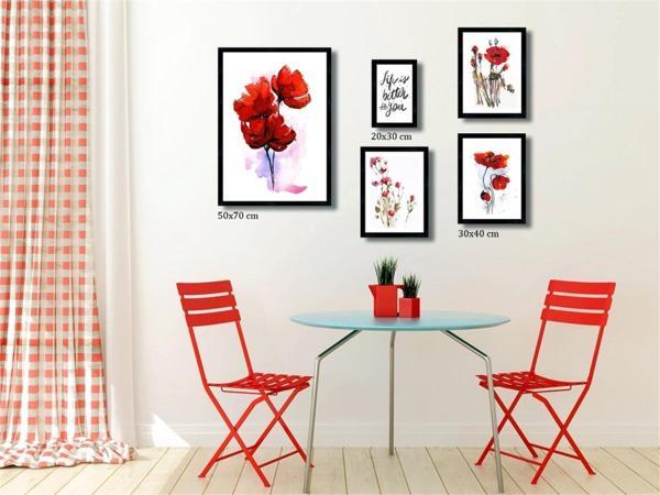 Çerçeveli Doku Efektli Tablo Seti 120x90 cm - Image 1